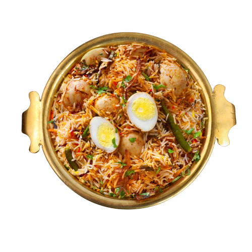 Egg Roast Biryani